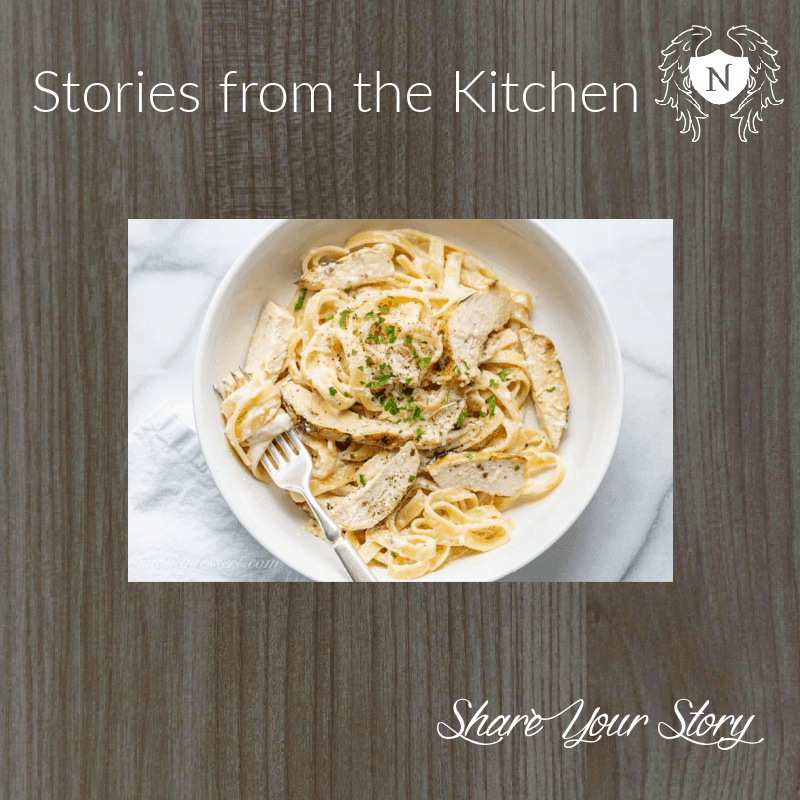 Grilled Chicken Fettuccine Alfredo - Nomadés Collection