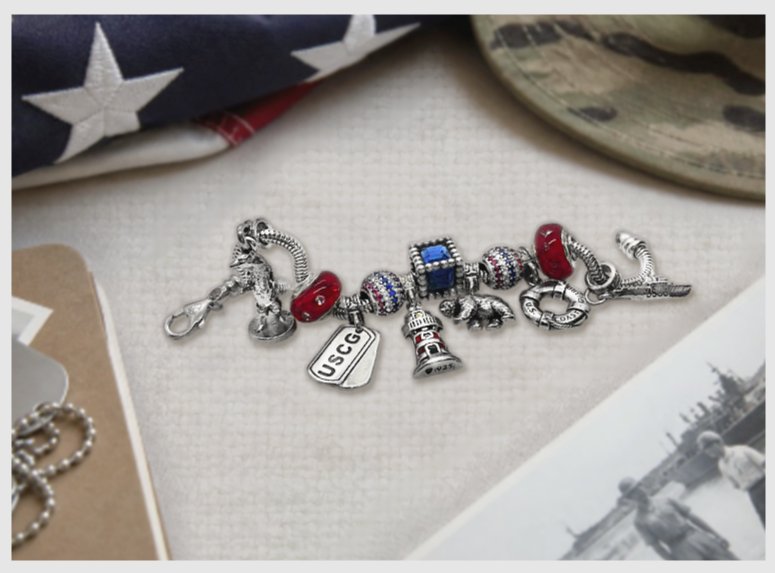 Personalized Charms for Military Family Milestones