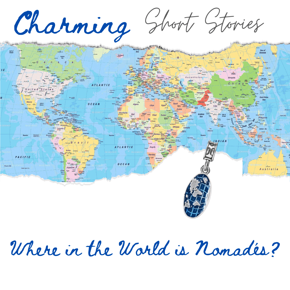 Where in the World is Nomadés?  a.k.a Where to find our Charm Collection! - Nomadés Collection