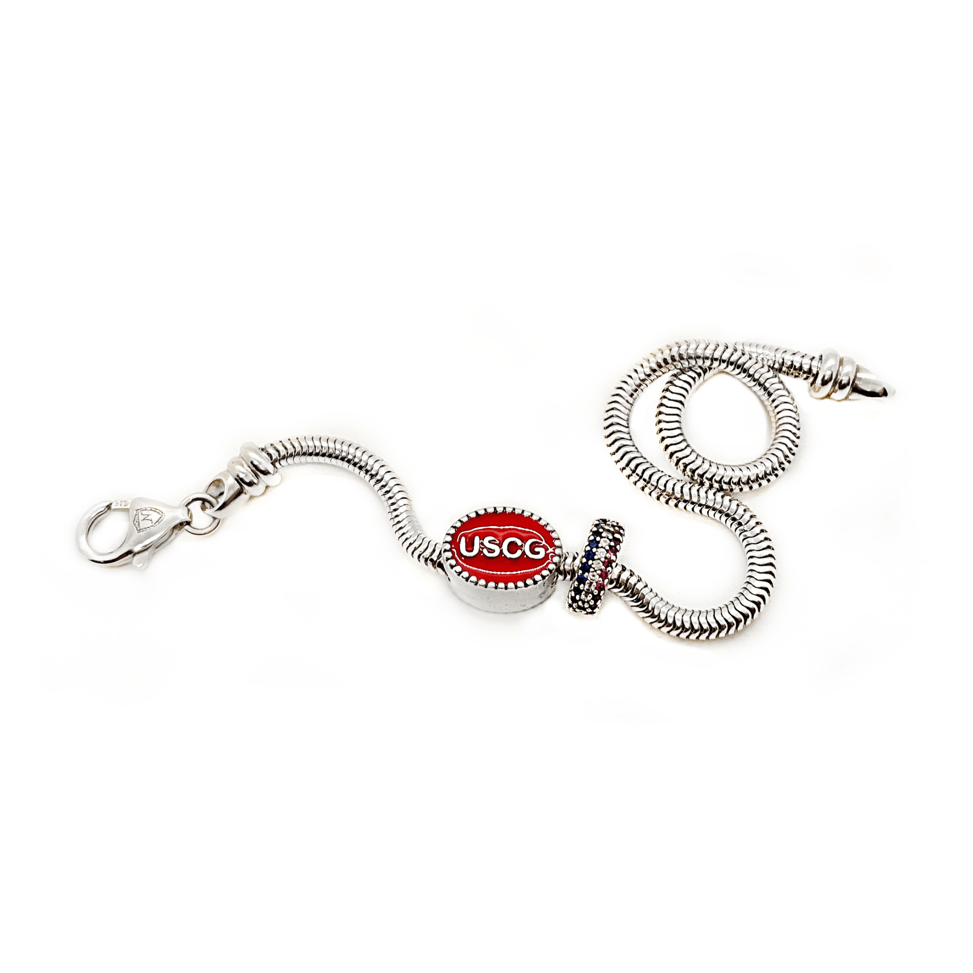 Coast Guard Bead Charm and  Spacer Collection