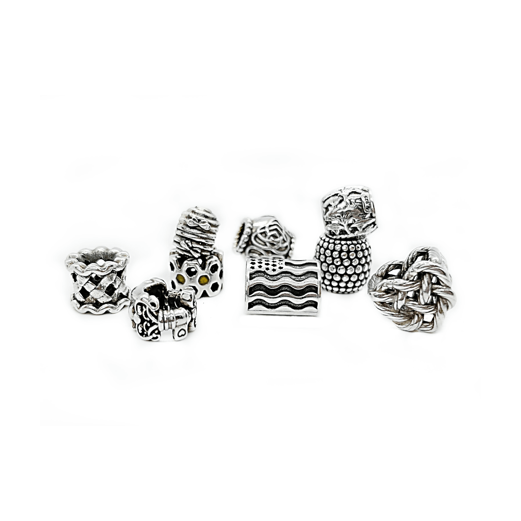 .925 Sterling Silver Bead and Spacer Collection