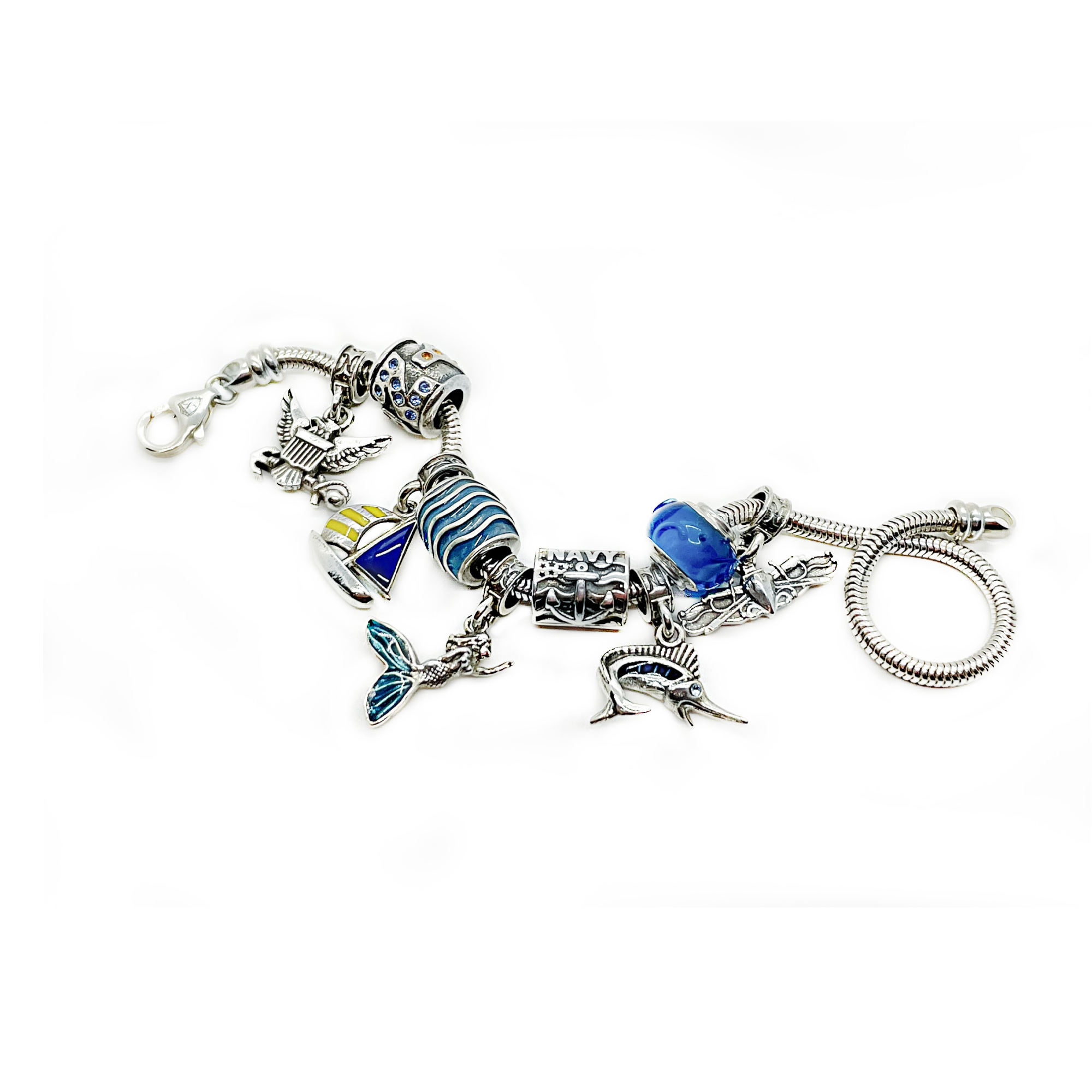 Navy Base Charm Collection