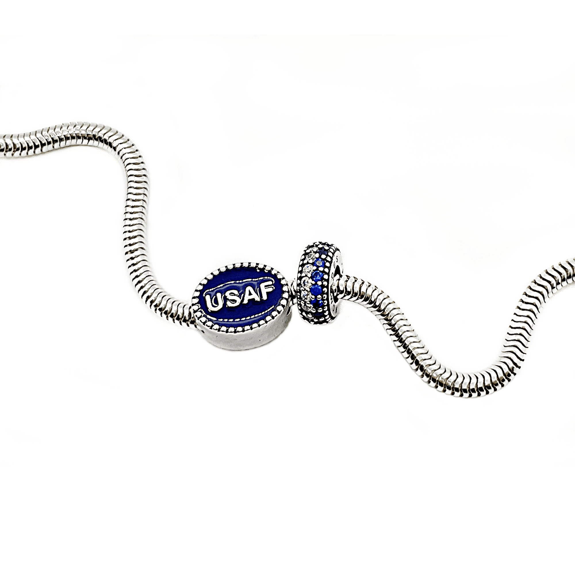 Air Force Bead Charm and Spacer Collection - Nomadés Collection