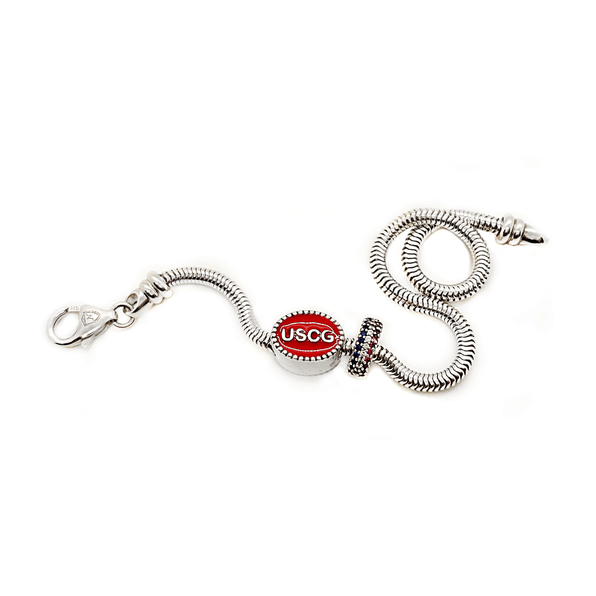 Coast Guard Bead Charm and  Spacer Collection - Nomadés Collection