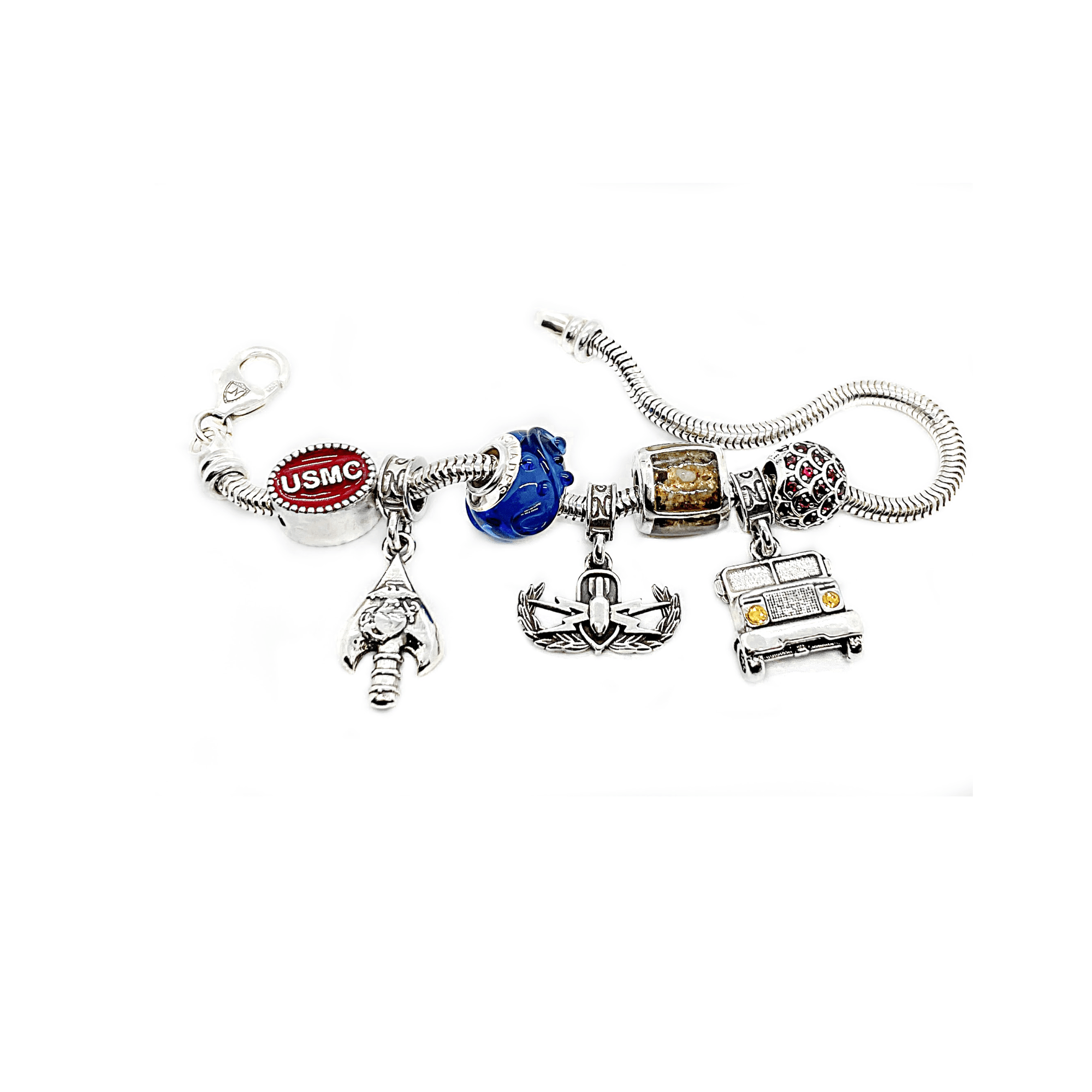 Marine Corps Service and Professional Charm Collection - Nomadés Collection