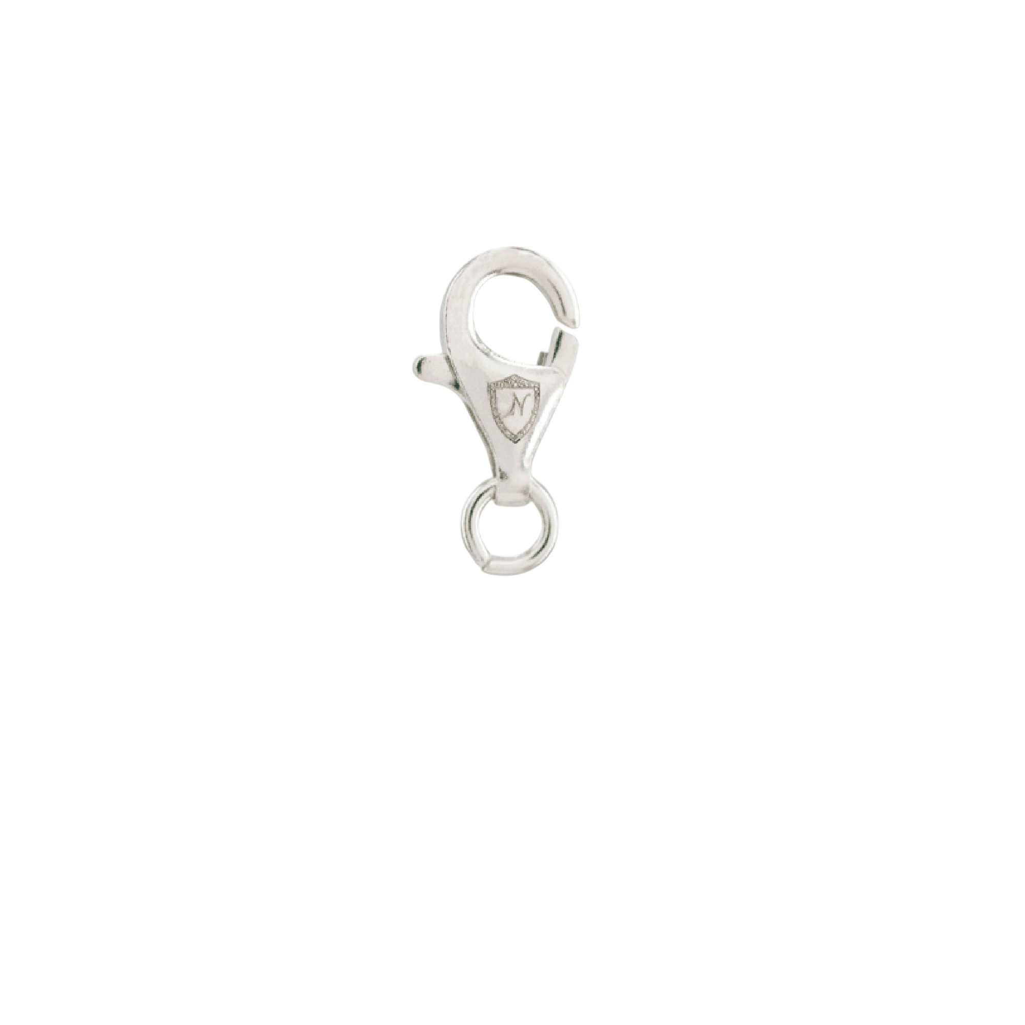 Replacement End, Lobster Clasp sterling silver charm by Nomadés Collection