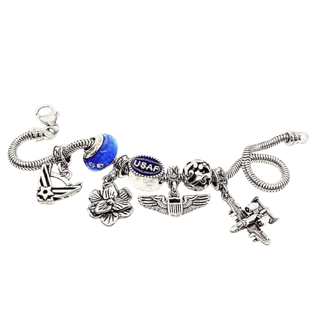 Air Force Aviation Wings Charm