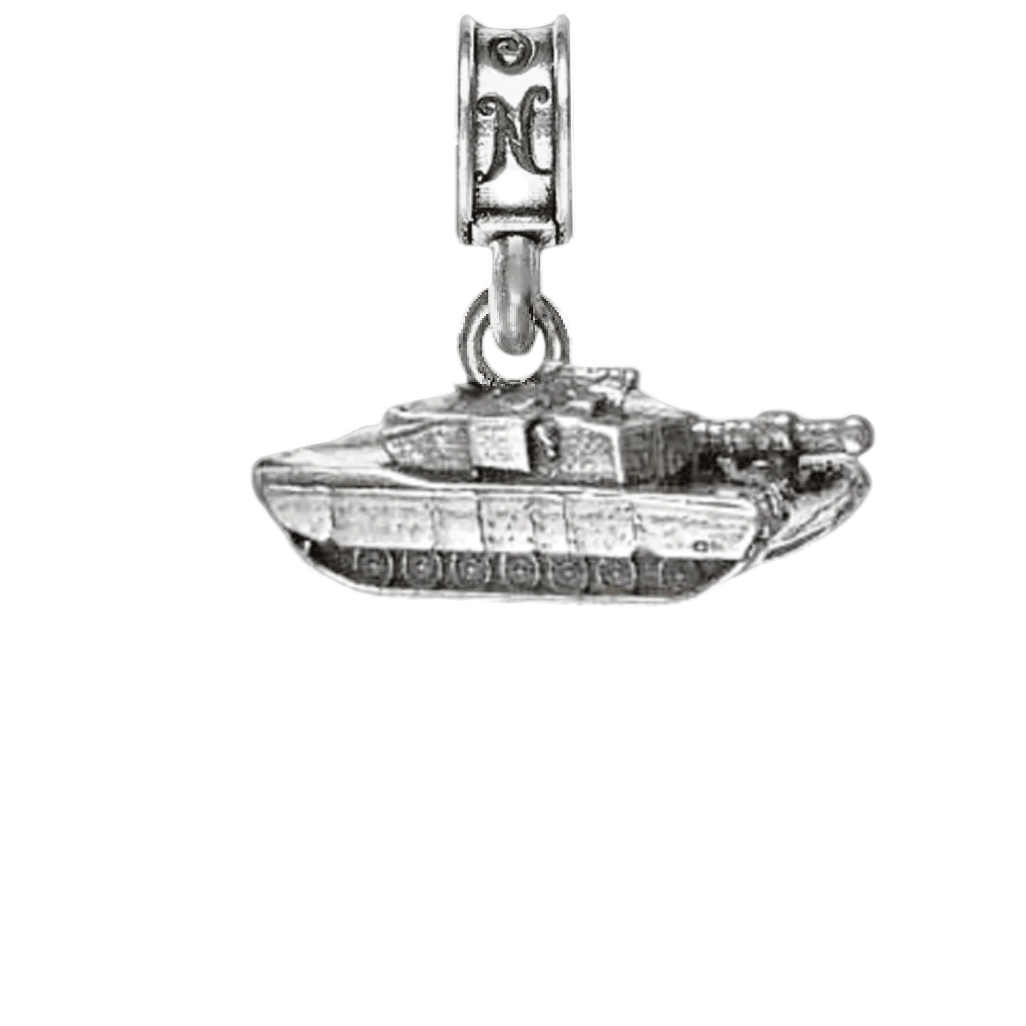 Military Jewelry, Military Charms, Military Gifts, Abrams Tank