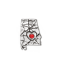 Military Jewelry, Military Charms, Military Gifts, Travel Charm, Alabama Charm