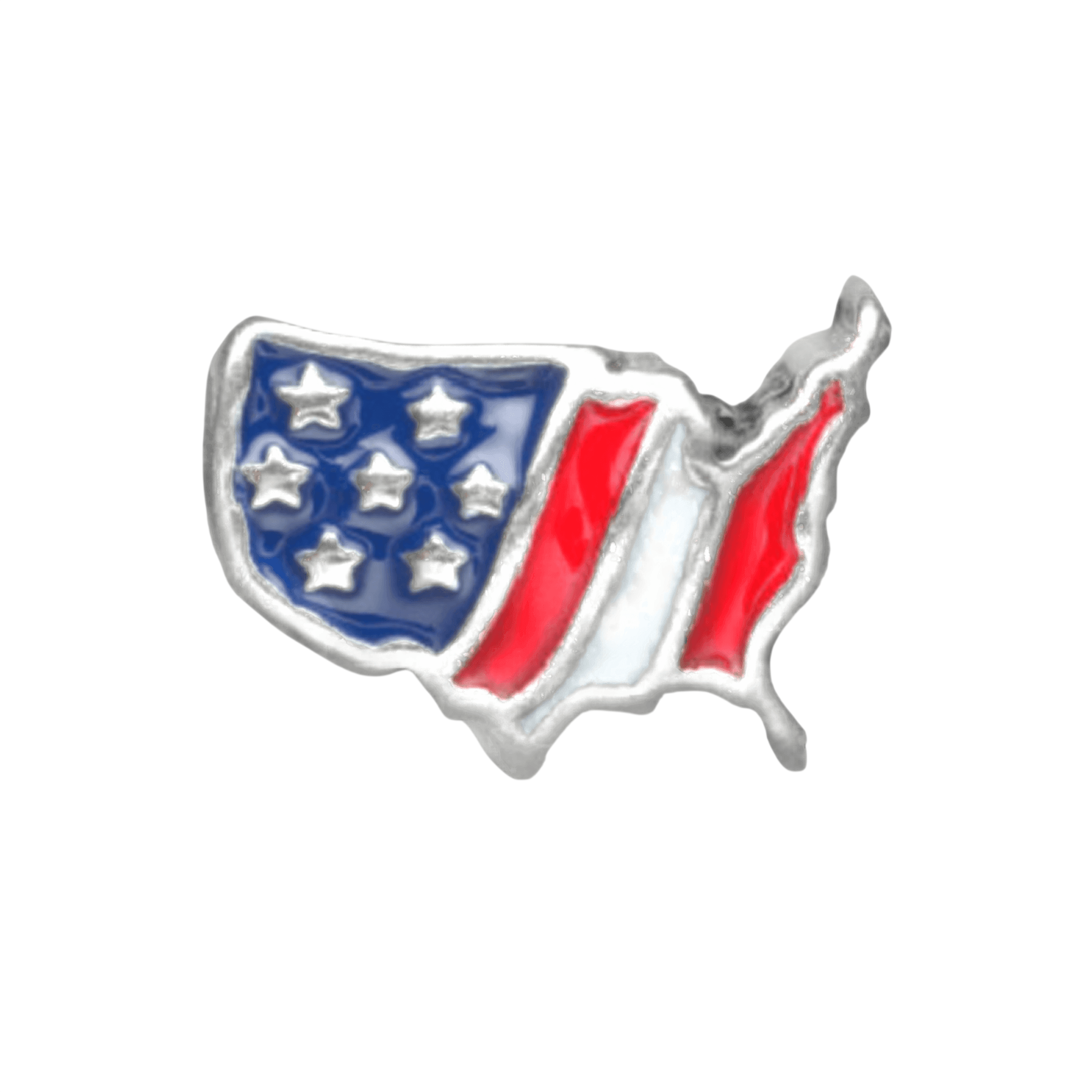 Military Spacer, Patriotic Bead and Spacer, America the Beautiful