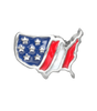 Military Spacer, Patriotic Bead and Spacer, America the Beautiful