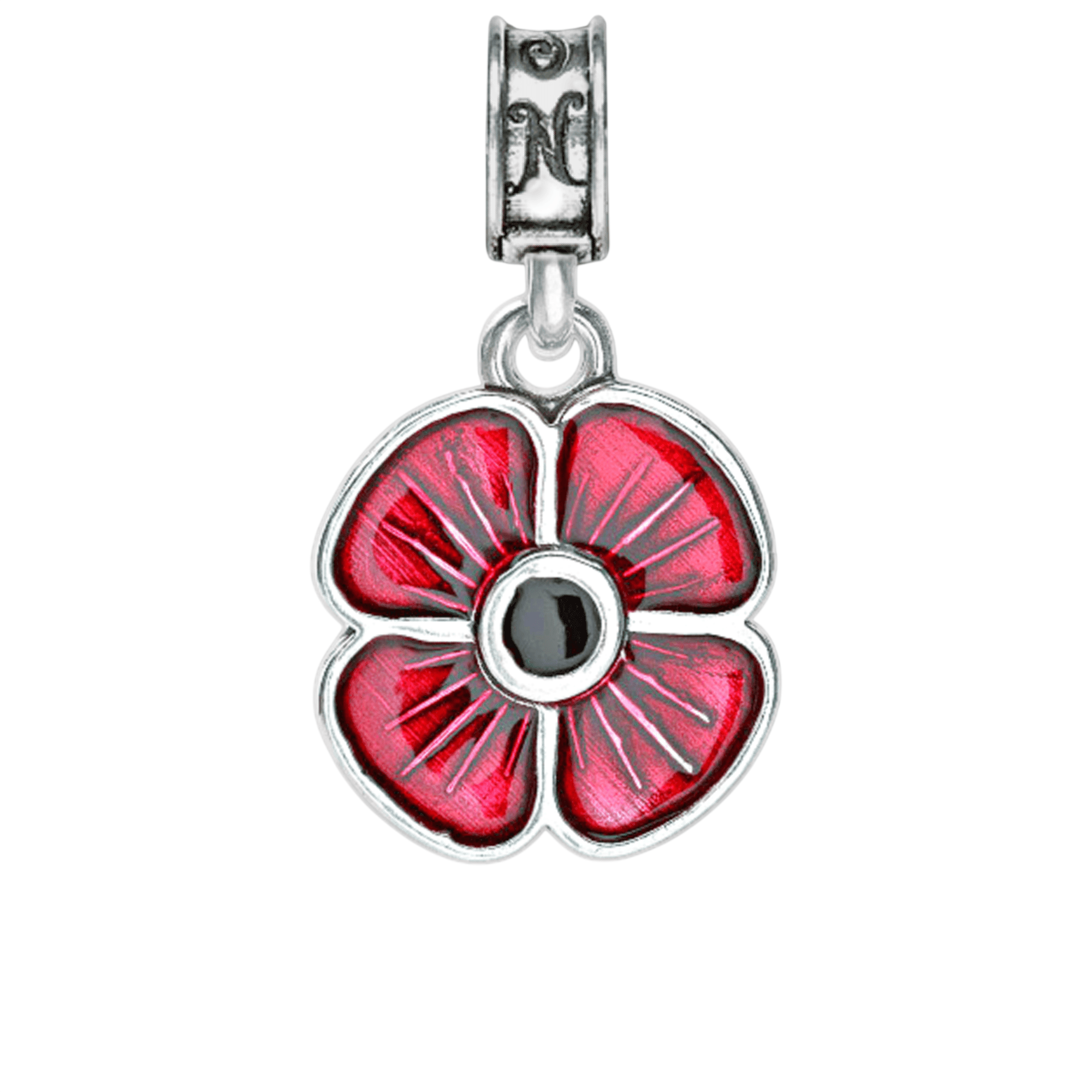 100th Anniversary American Legion Poppy Charm