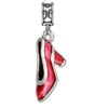 Military Jewelry, Military Charms, Military Gifts,  American Woman Jewelry, Red Shoe Charm, Patriotic