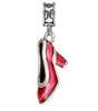 Military Jewelry, Military Charms, Military Gifts,  American Woman Jewelry, Red Shoe Charm, Patriotic