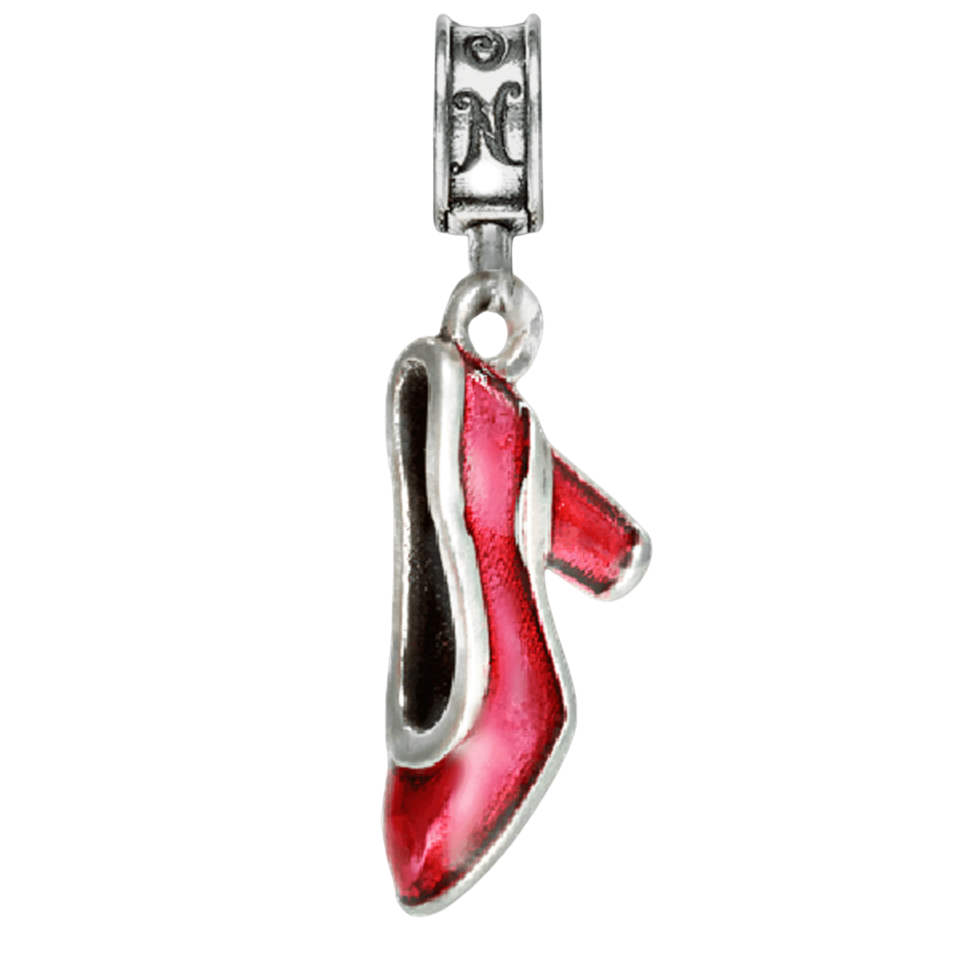 Military Jewelry, Military Charms, Military Gifts,  American Woman Jewelry, Red Shoe Charm, Patriotic