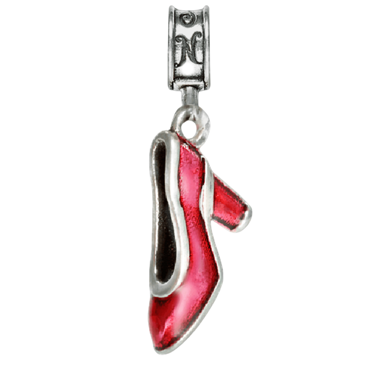 American Woman Red Shoe Charm