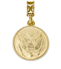 Military Jewelry, Military Charms, United States Army, Military Gifts, Charm Button Gold