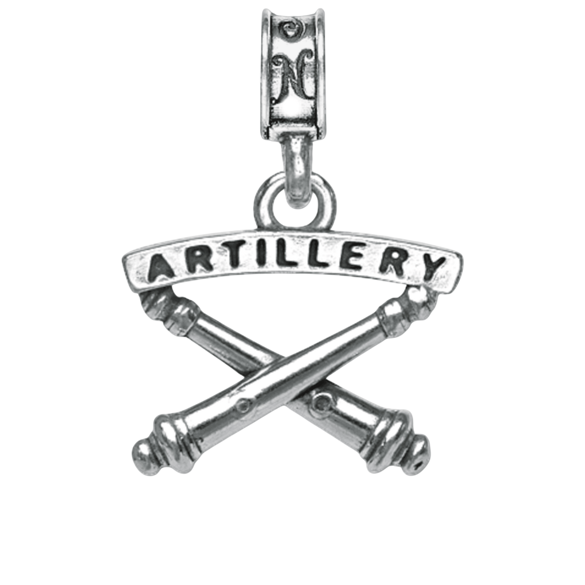 Artillery Badge Charm