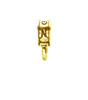 Charm bail Charm attachment Gold
