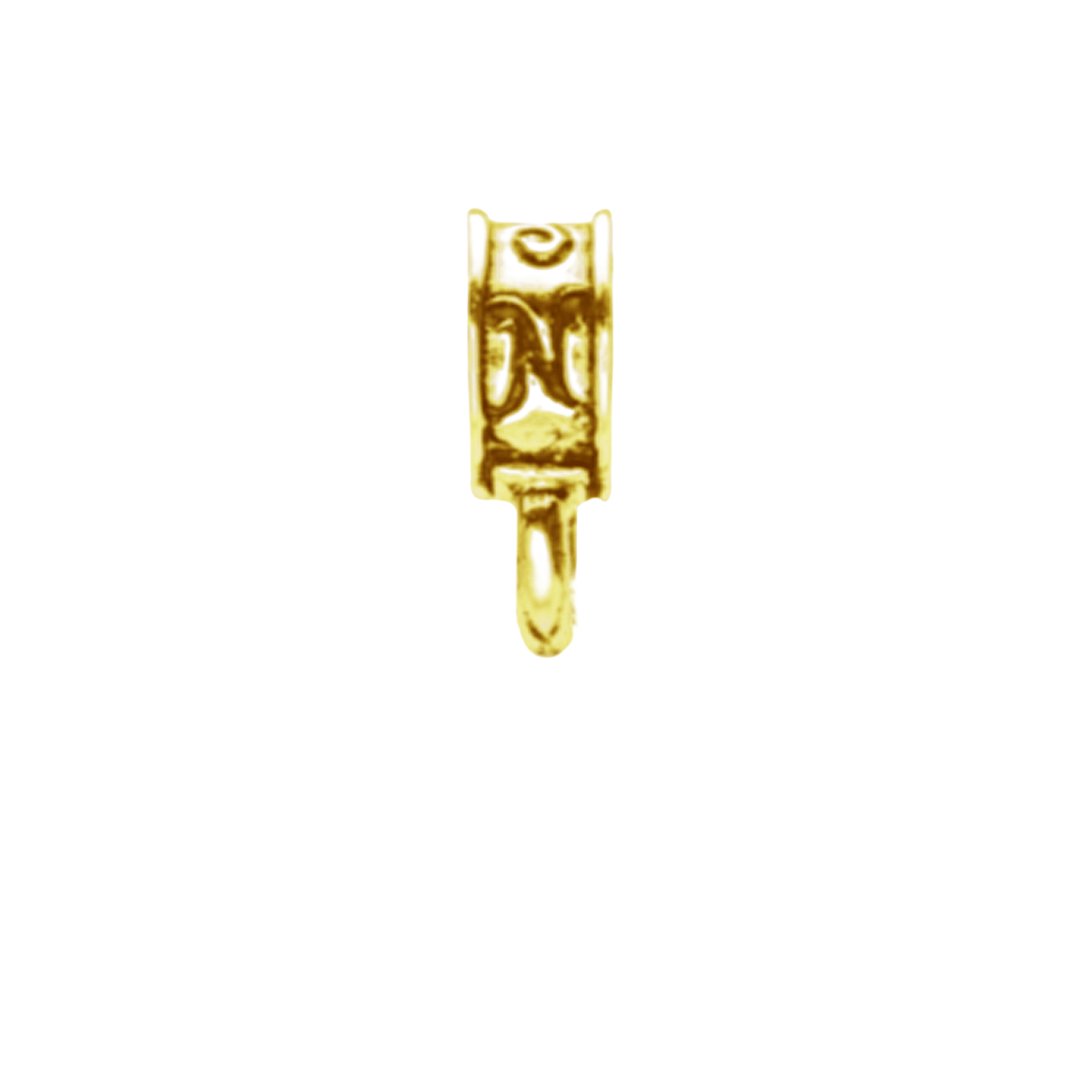 Charm bail Charm attachment Gold