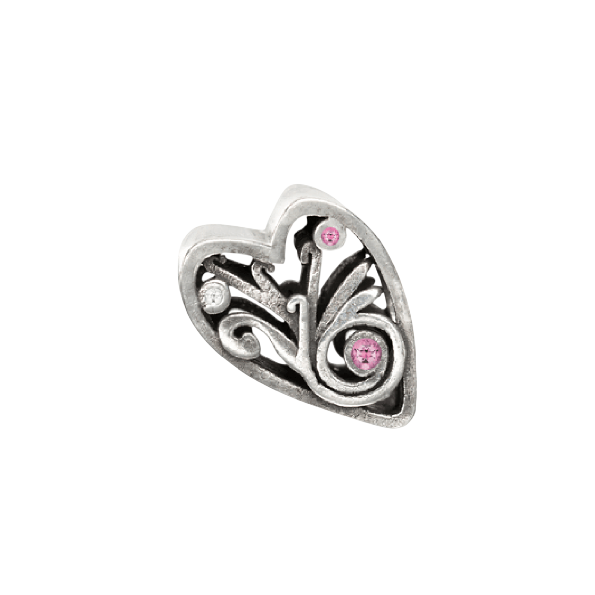 Be Still My Heart Enamel Charm