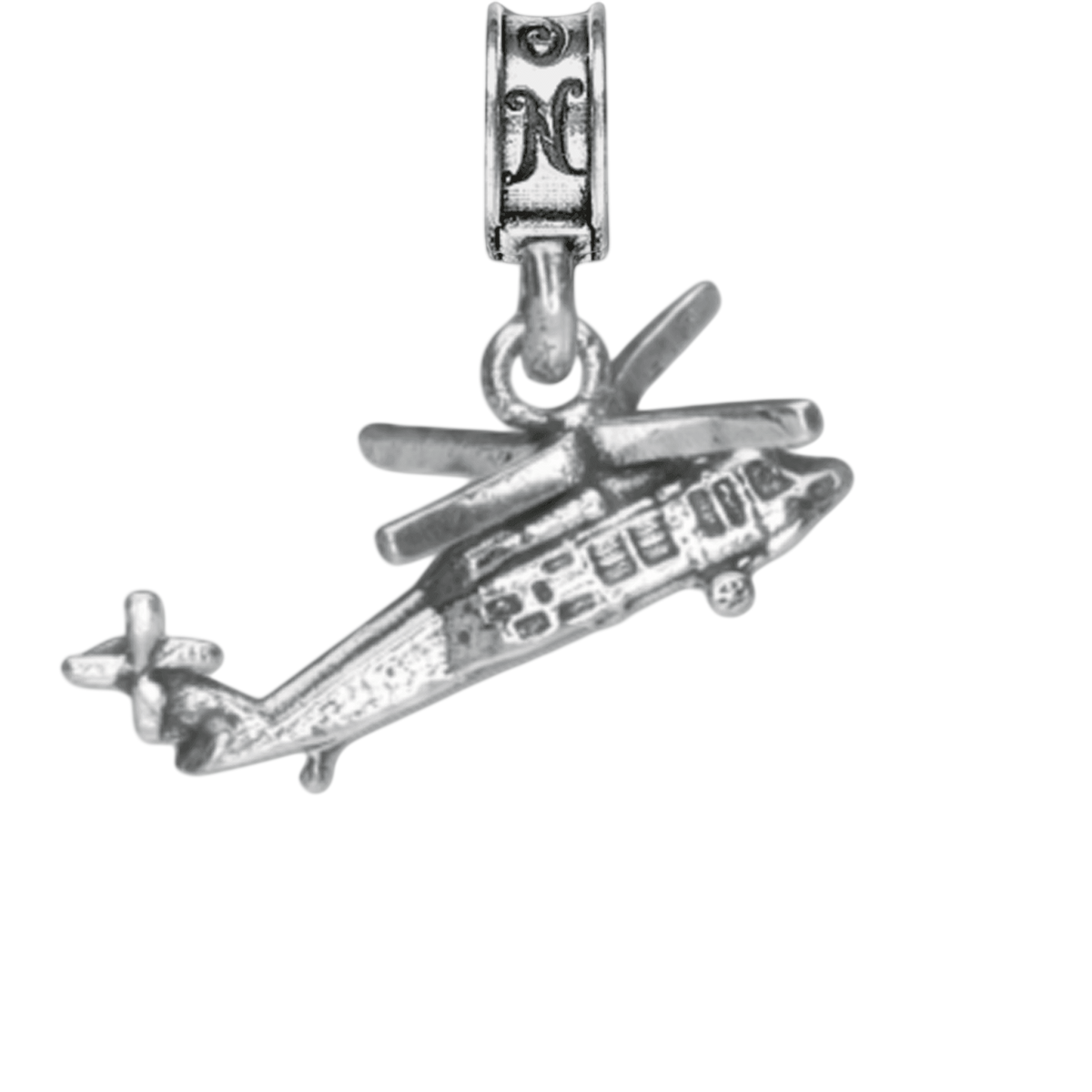 Black Hawk Helicopter Charm
