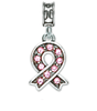 Military Jewelry, Military Charms, Military Gifts, Breast Cancer Awareness, Pink Ribbon Charm