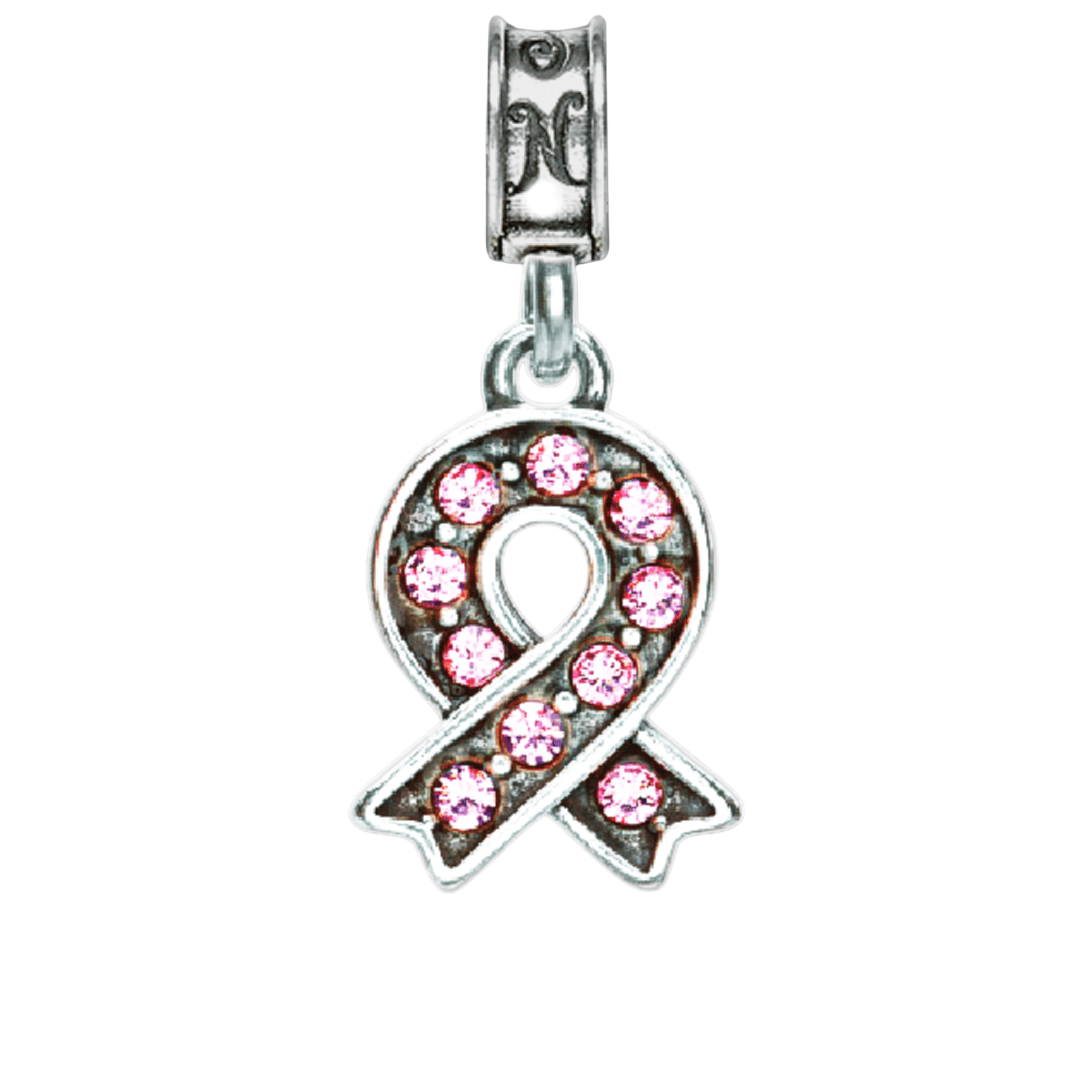 Military Jewelry, Military Charms, Military Gifts, Breast Cancer Awareness, Pink Ribbon Charm