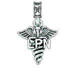 Military Jewelry, Military Charms, Military Gifts, Licensed Practical Nurse Charm, LPN Charm