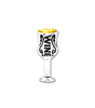 Sterling silver wine glass bead, spacer, military jewelry, military charms, military gifts