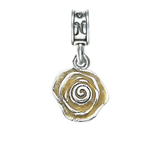 Fort Sam Houston Yellow Rose Charm