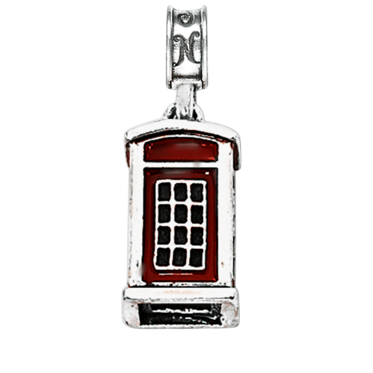 Armed Forces Great Britain Telephone Booth Charm