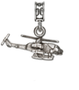 Military Jewelry, Military Charms, Military Gifts, Military Aviation, Cobra Helicopter Charm