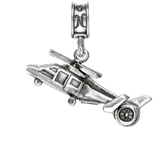 Military Jewelry, Military Charms, Military Gifts, Military Aviation, MH-65 Helicopter Charm