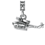 Military Jewelry, Military Charms, Military Gifts, Military Aviation, Huey Helicopter Charm