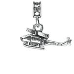 Military Jewelry, Military Charms, Military Gifts, Military Aviation, Huey Helicopter Charm