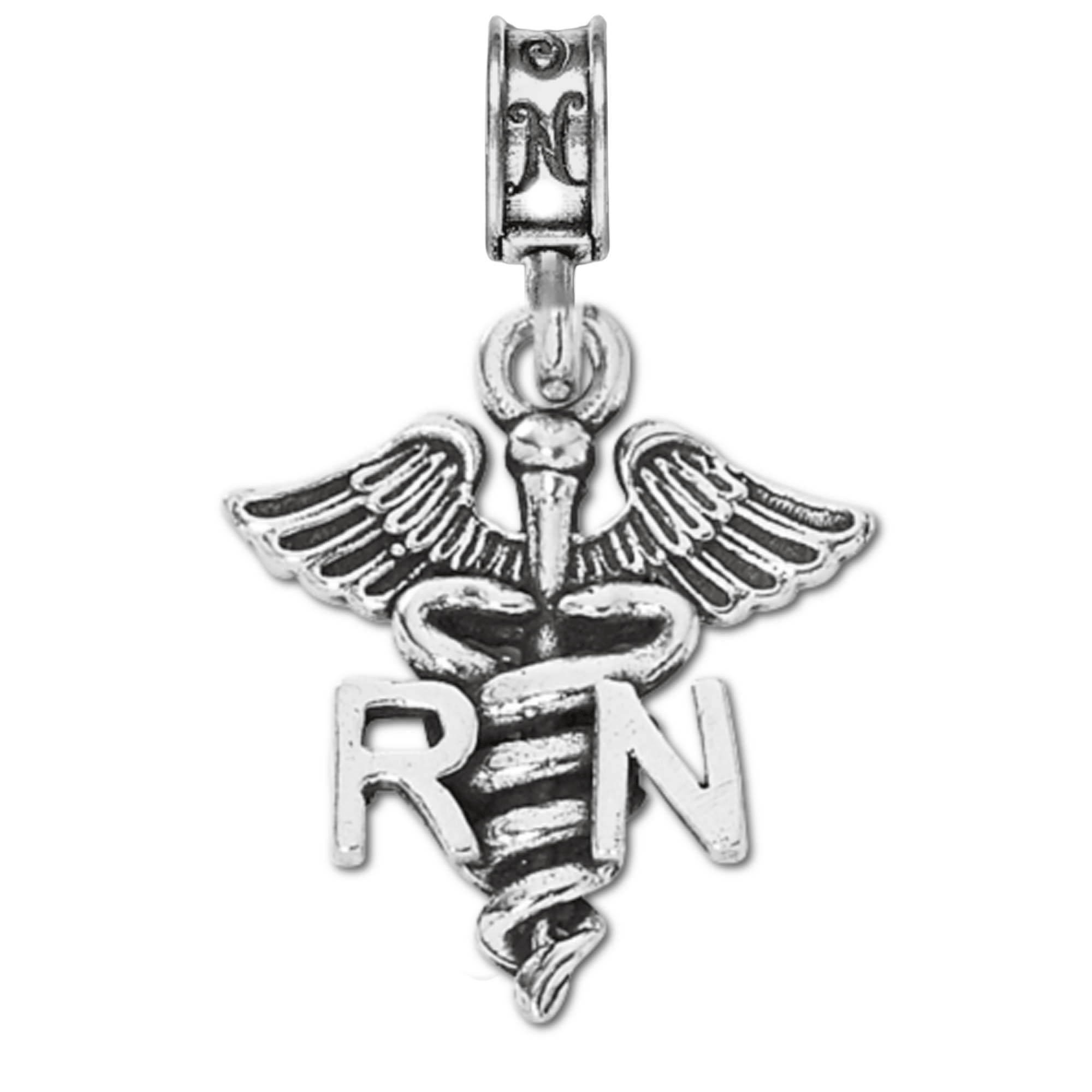 Military Jewelry, Military Charms, Military Gifts, Registered Nurse Charm, RN Charm