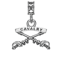 Cavalry Badge Charm