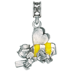 Military Jewelry, Military Charms, Navy, USN, Military Gifts, Seabees Charm