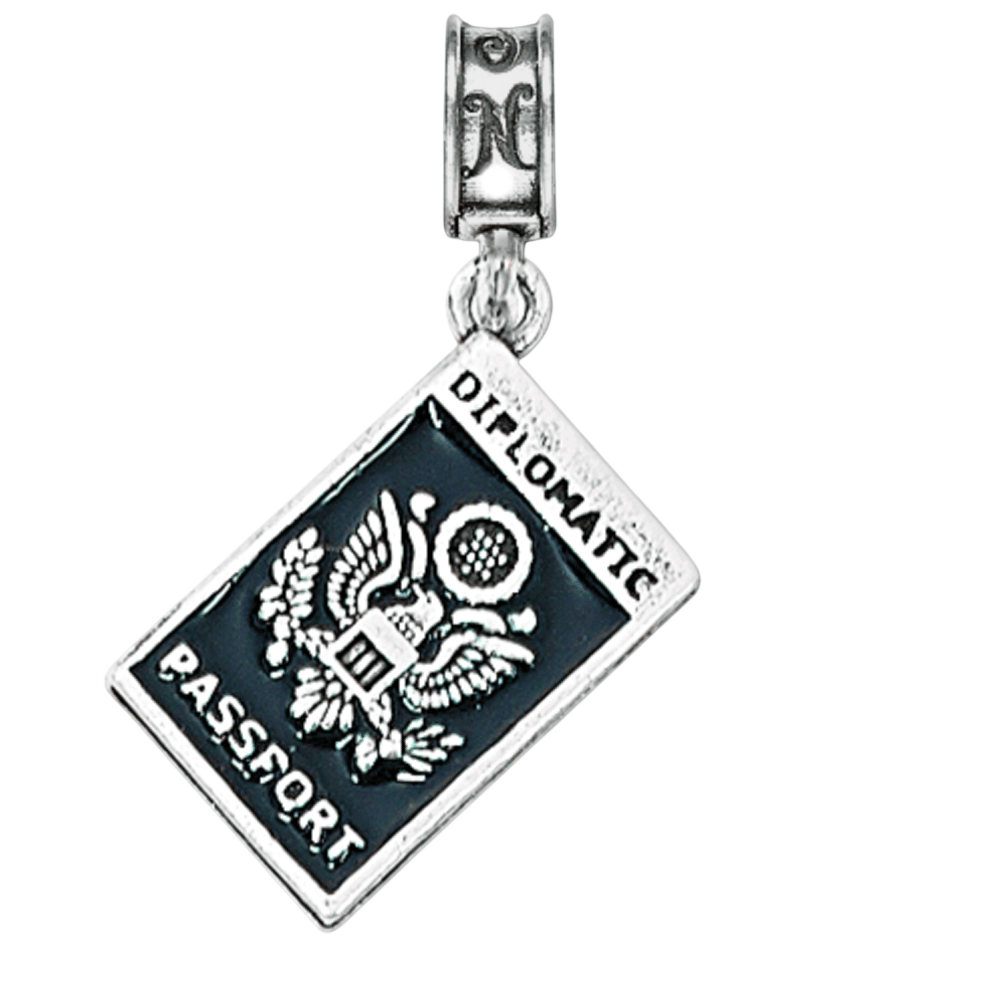 Military Jewelry, Military Charms, Military Gifts, Diplomatic Passport Charm
