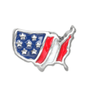 Military Spacer, Patriotic Bead and Spacer, America the Beautiful