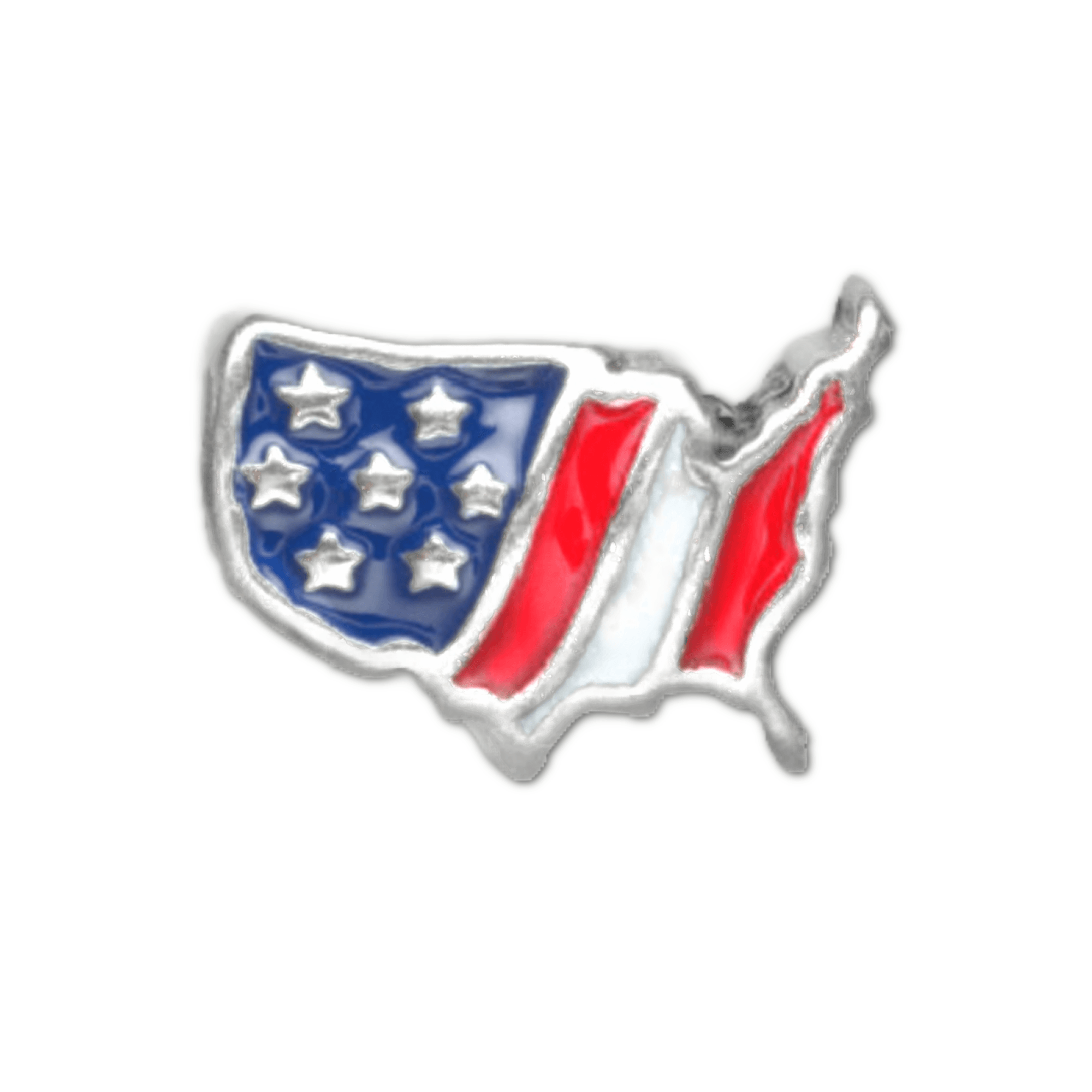 Military Spacer, Patriotic Bead and Spacer, America the Beautiful