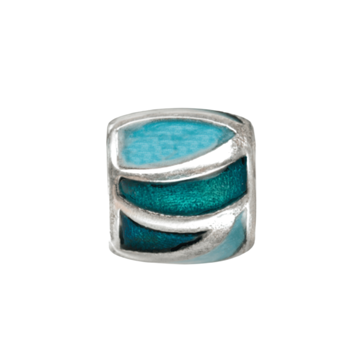Shining Sea Wave Bead Charm