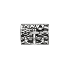 Proud Navy Bead Charm