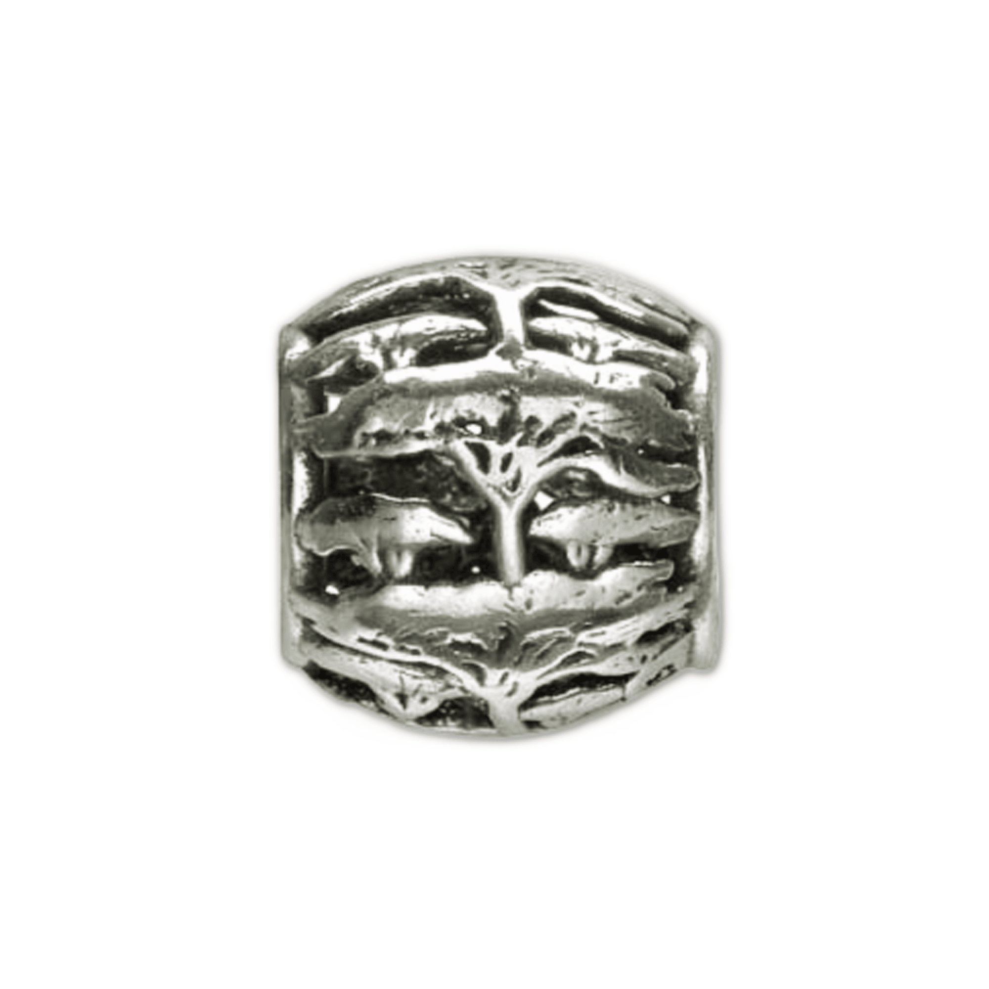 Military Jewelry, Military Charms, Military Gifts, Travel Charms, Serengeti Tree Spacer/Bead