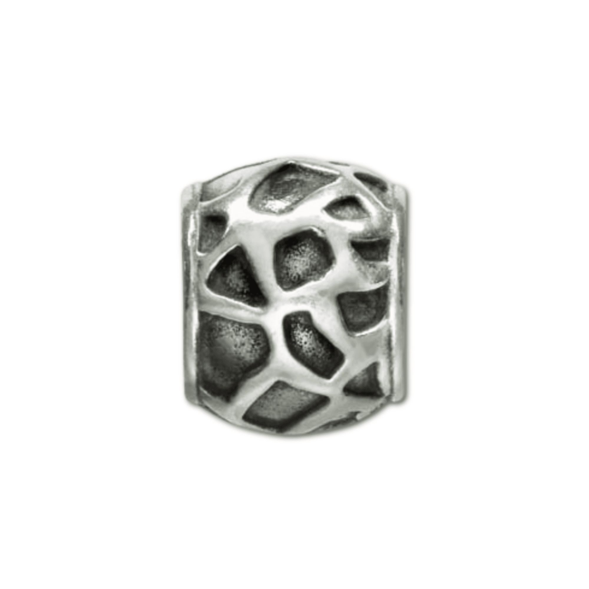 Serengeti Silver Giraffe Bead Charm