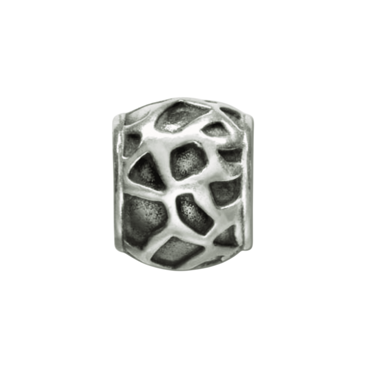 Serengeti Silver Giraffe Bead Charm