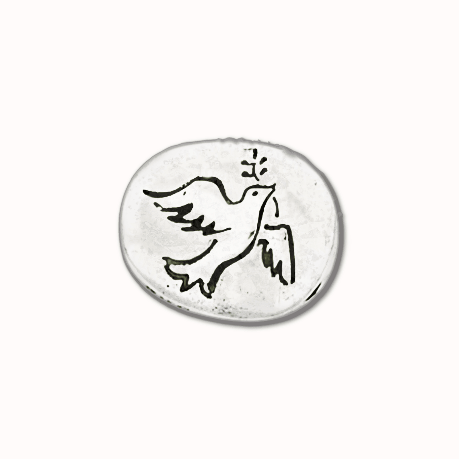 Peace to You Dove Bead Charm