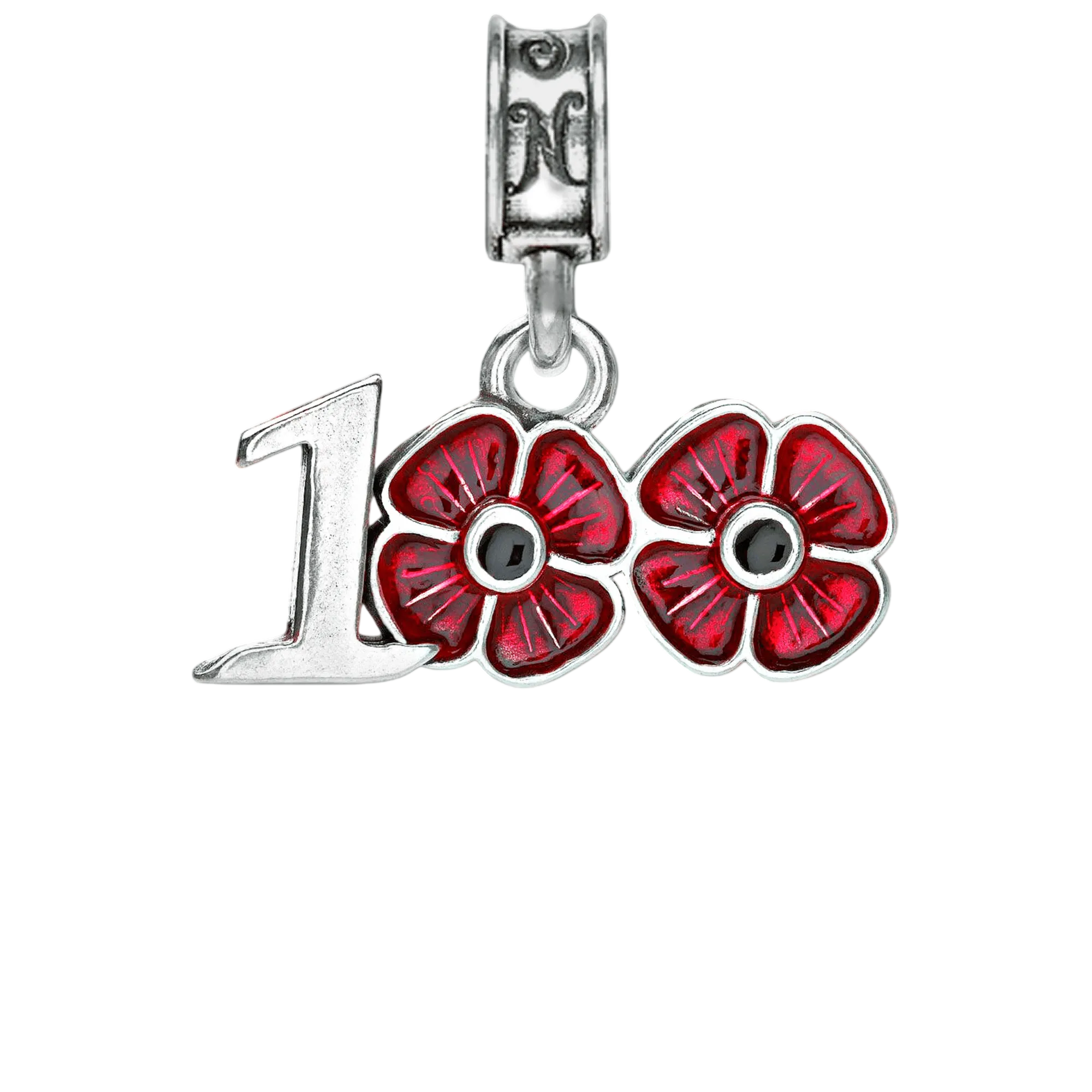 Military Jewelry, Military Charms, Poppy Charm, American Legion