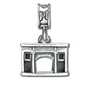 Military Jewelry, Military Charms, Navy, USN, Military Gifts,  Washington Navy Yard, Washington DC